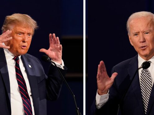 Donald Trump and Joe Biden have been urged to hold a debate (Patrick Semansky/AP)