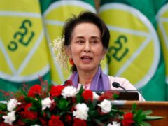 Myanmar’s jailed former leader Aung San Suu Kyi has been moved from prison to house arrest as a health measure due to a heatwave, the military government said (Aung Shine Oo/AP)