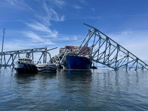 The Francis Scott Key Bridge collapsed (Mike Pesoli/AP)