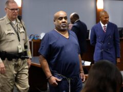 Duane ‘Keffe D’ Davis, who is accused of orchestrating the 1996 killing of hip-hop star Tupac Shakur (Bizuayehu Tesfaye/Las Vegas Review-Journal via AP)