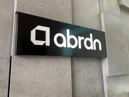 Abrdn as rebranded from Standard Life Aberdeen in 2021 (Abrdn/PA)