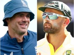 James Anderson and Nathan Lyon could line up alongside each other for Lancashire (PA)