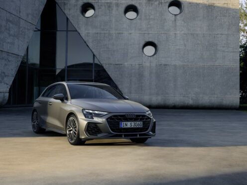 The new S3 gets more power and a new face. (Credit: Audi press UK)
