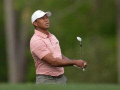 Tiger Woods will have to complete 23 holes on day two of the Masters following Thursday’s weather delay (George Walker IV/AP)