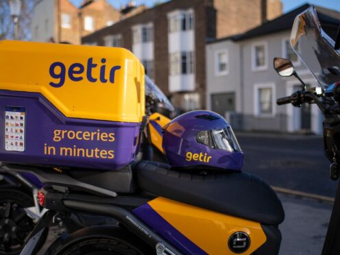 Getir is to pull out of the UK (Getir/PA)