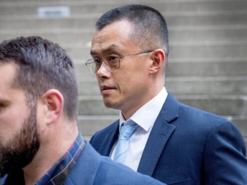 Binance founder Changpeng Zhao faces sentencing for allowing rampant money laundering on the platform (Ken Lambert/The Seattle Times via AP)