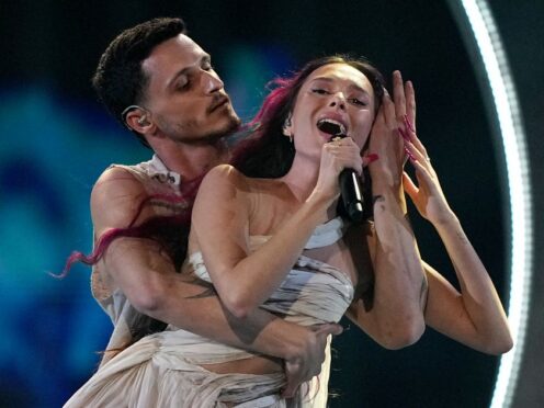 Israel’s Eden Golan tops UK’s public vote, finishes in fifth at Eurovision (Martin Meissner/AP)