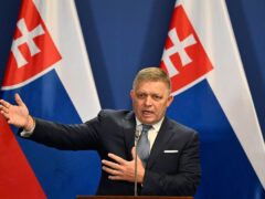 Slovakia’s Prime Minister Robert Fico (Denes Erdos/AP)