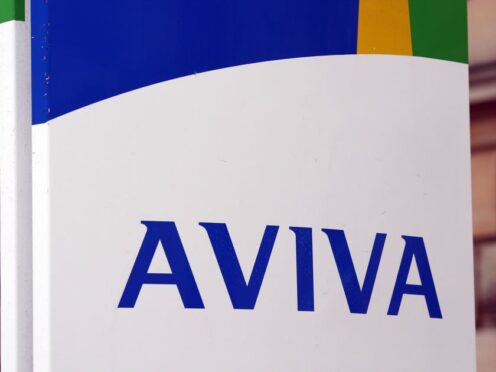 Aviva has seen UK general insurance premiums surge by nearly a fifth at the start of 2024 (PA)