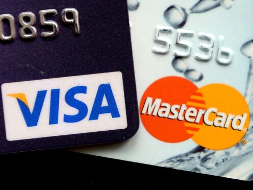 Mastercard and Visa do not face enough competition in the payments market, according to the payments watchdog (Andrew Matthews/PA)