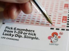 One player took home the the £350,000 Lotto HotPicks top prize (Yui Mok/PA Archive)