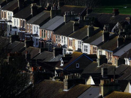 The average UK house price rose by 0.1% in April month-on-month, after a fall of 0.9% in March, according to Halifax (Gareth Fuller/PA)