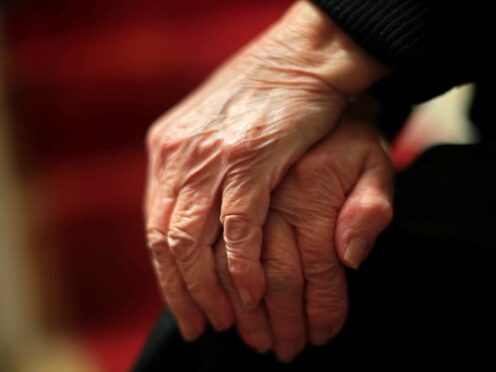A report has called on the government to take ‘urgent action’ to address problems in long-term dementia care (Yui Mok/PA)
