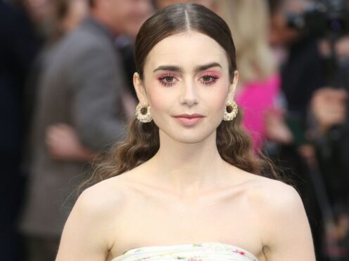 Lily Collins (Isabel Infantes/PA)
