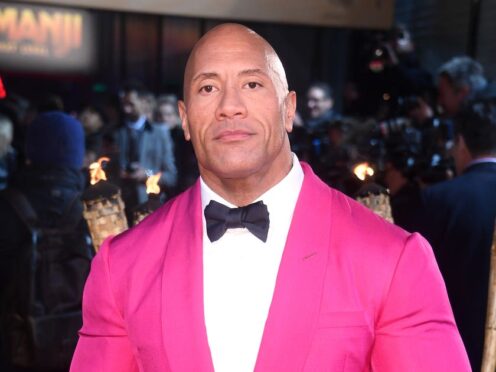 Dwayne Johnson (Matt Crossick/PA)