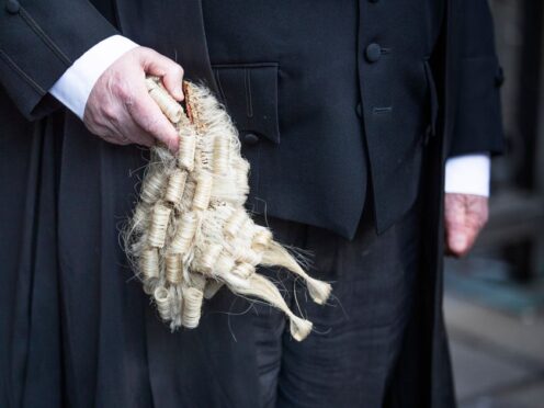 An independent tribunal was held into the conduct of Sheriff John Brown (Jane Barlow/PA)