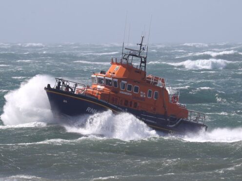 A lifeboat went to the scene after a report of kayakers in trouble (Andrew Matthews/PA)