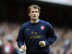Former Arsenal goalkeeper Jens Lehmann has bought the branding rights to ‘the Invincibles’ (Rebecca Naden/PA)
