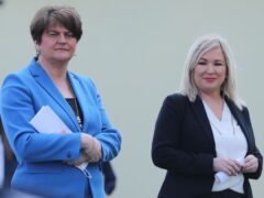 Baroness Foster and Michelle O’Neill have been giving evidence to the Covid-19 inquiry in Belfast (PA)