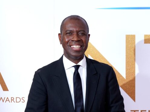 Presenter Clive Myrie will co-host the BBC’s General Election night coverage (Ian West/PA)