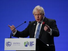 Boris Johnson has announced he will co-chair Better Earth, founded by former Tory MP and net zero tsar Chris Skidmore (Jane Barlow/PA)