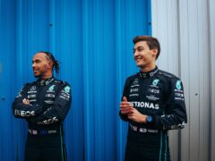 Lewis Hamilton (left) is trailing team-mate George Russell in the standings (Mercedes-AMG/PA Media)