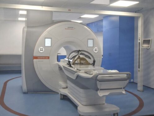 William Rolls, 73, underwent an MRI scan after being given an urgent hospital referral from his optician (PA)