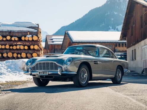 Cars like the Aston Martin DB5 are part of some of Britain’s motoring heritage. (Credit: PA Media – Alex Penfold – Broad Arrow Group)