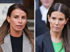 Coleen Rooney (left) and Rebekah Vardy were involved in a libel case (PA)