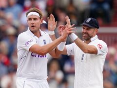 Stuart Broad (left) and James Anderson (right) are England’s two most experienced bowlers ever (David Davies/PA)