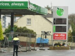 A man and a woman have been arrested in connection with the fatal explosion at a service station in Co Donegal (Brian Lawless/PA)