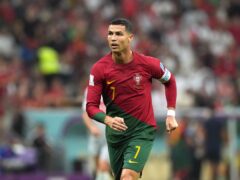 Cristiano Ronaldo has made a world record 206 appearances for Portugal (Martin Rickett/PA)
