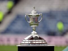 The Scottish Gas Scottish Cup trophy is up for grabs at Hampden (Steve Welsh/PA)