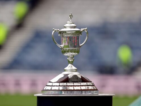 The Scottish Gas Scottish Cup trophy is up for grabs at Hampden (Steve Welsh/PA)