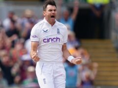 James Anderson is England’s record wicket-taker (David Davies/PA)