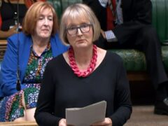 Harriet Harman hailed the Scottish Parliament’s women’s caucus. (House of Commons/UK Parliament/PA)