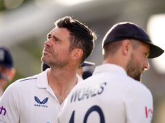 James Anderson, left. will retire from international cricket in July, just a few weeks before turning 42 (John Walton/PA)