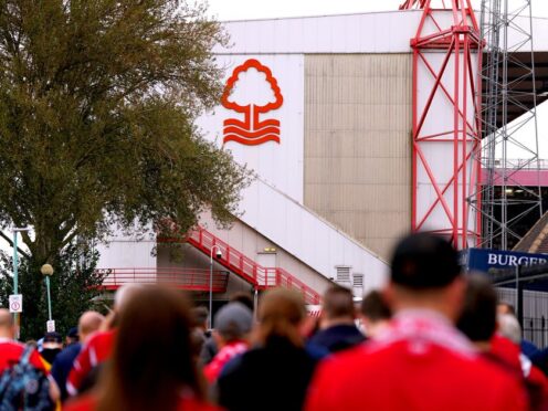 Nottingham Forest have failed to have a four-point penalty imposed for breaching Premier League financial rules reduced on appeal (Nick Potts/PA)