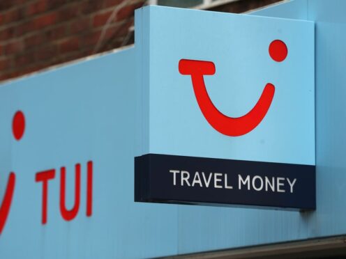 Holiday giant Tui has revealed better than expected results after notching up record revenues as it said travelling remains ‘very popular’ despite rising prices for trips abroad (PA)
