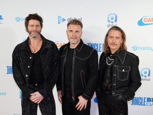 Take That have moved their shows to the AO Arena (Ian West/PA)