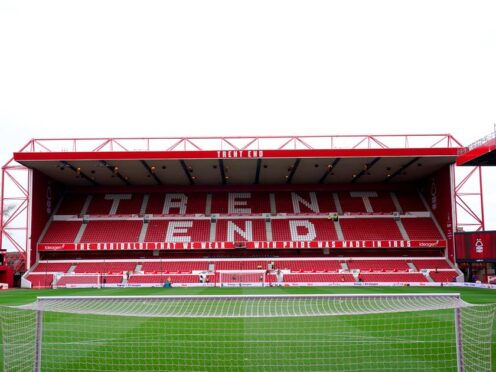 Nottingham Forest’s four-point penalty for breaching Premier League financial rules has not been altered by an appeal board (Bradley Collyer/PA)