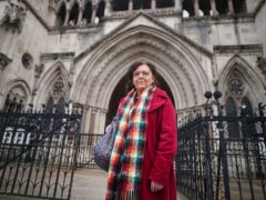 Mayor of Portland Carralyn Parkes at the Royal Courts Of Justice in London in February (Victoria Jones/PA)