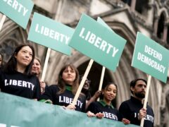 Civil liberties group Liberty brought legal action against the Home Office over protest regulations passed last year (Jordan Pettitt/PA)