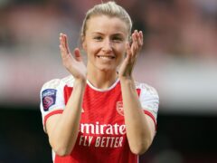 Leah Williamson has signed a new deal at Arsenal (Adam Davy/PA)