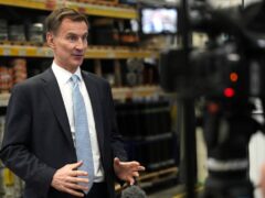 Jeremy Hunt has accused Labour of frightening pensioners (Kirsty Wigglesworth/PA)