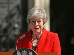 Theresa May said the UK should remain in the ECHR despite previously expressing frustration with the treaty. (Yui Mok/PA)