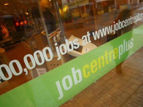 Britain’s unemployment rate has risen to its highest level for nearly a year (PA)