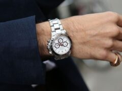 A man wearing a Rolex watch (PA)
