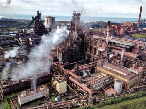 Tata Steel’s Port Talbot steelworks in South Wales (Ben Birchall/PA)