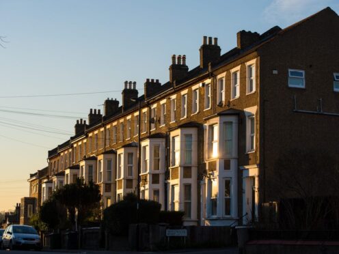 Rightmove said house prices were growing 1.7% annually (Dominic Lipinski/PA Wire)